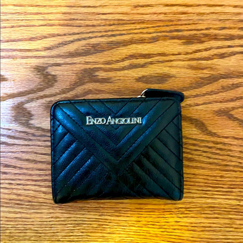 Enzo Angolini Black Wallet